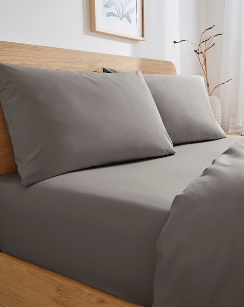 Easy Care Cotton Blend 38cm Extra Deep Fitted Sheet