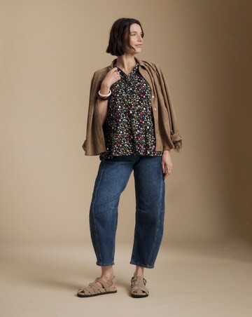 Julipa Frill Placket Top