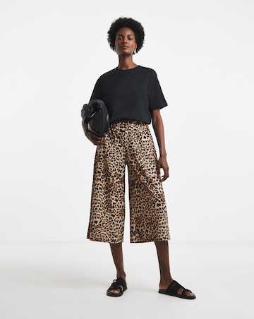 Leopard Jersey Culotte