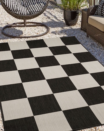 County Chequer Indoor/Outdoor Rug