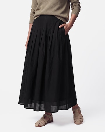 Anthology Pleat Tuck Midi Skirt