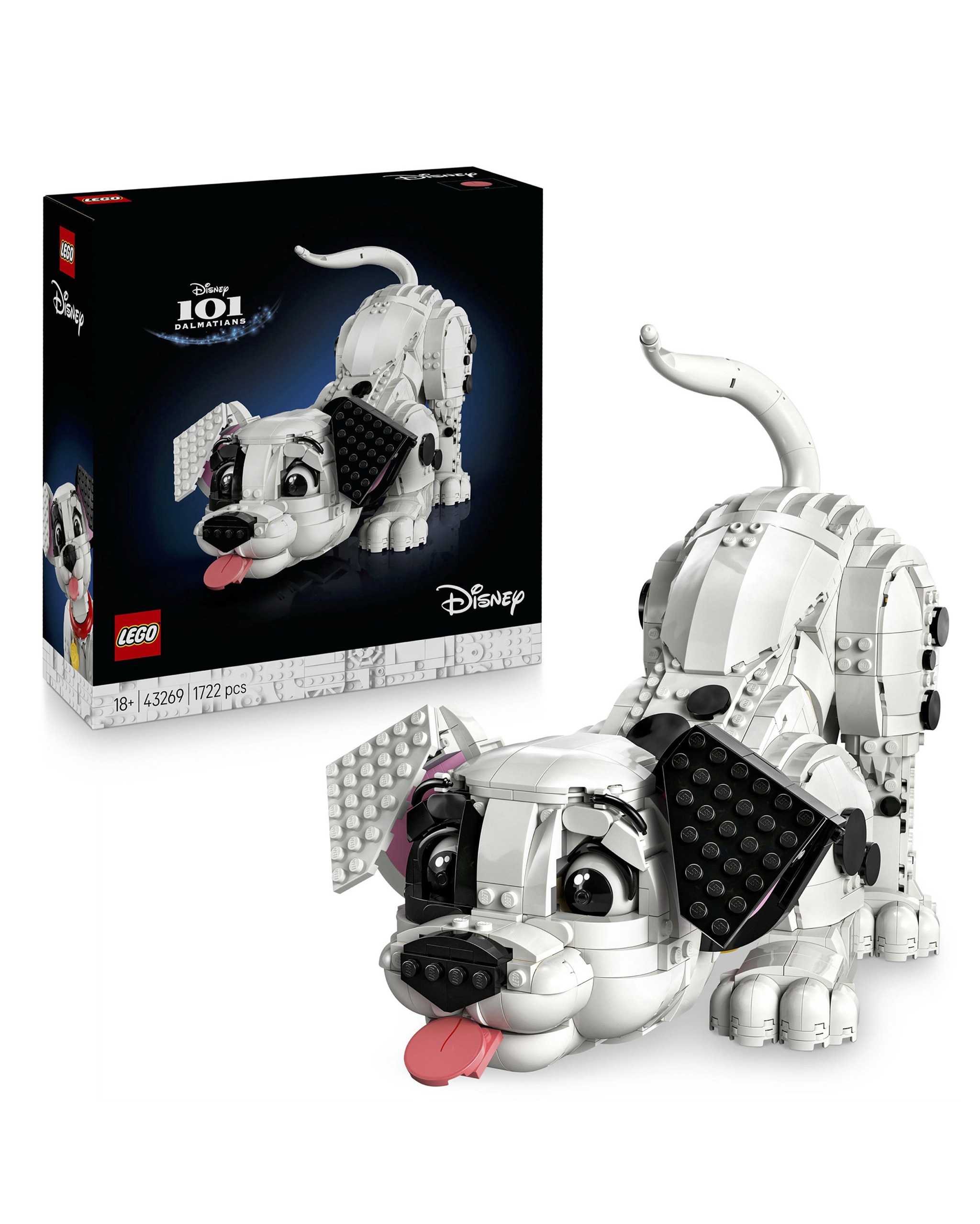 LEGO® Disney™ 101 Dalmatians dog play set.