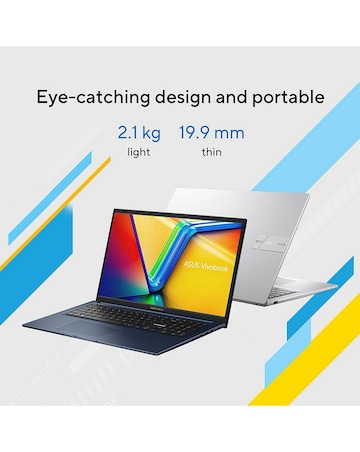ASUS VivoBook 17 Laptop - 17.3in Intel Core 5 8GB 512GB SSD - Silver
