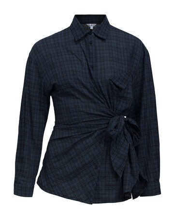 Object Malua Check Knotted Shirt