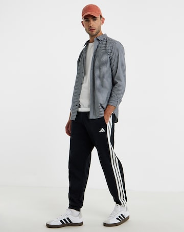 adidas 3 Stripes Cuffed Fleece Pants