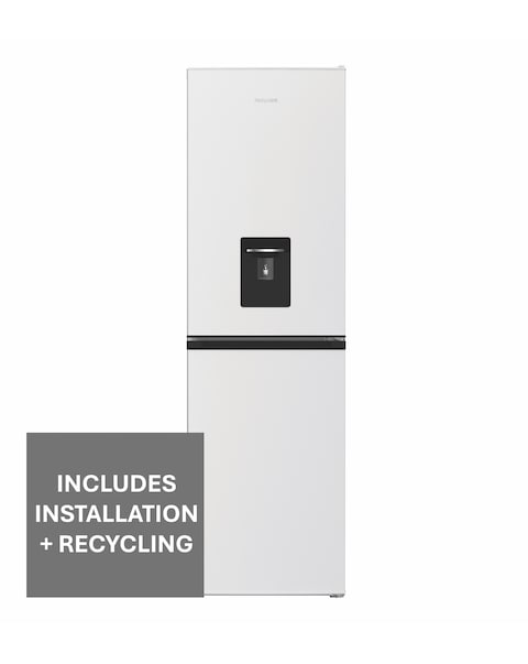 Hotpoint HPKH 1261W W4UK 50/50 Fridge Freezer Water Dispenser White + Install