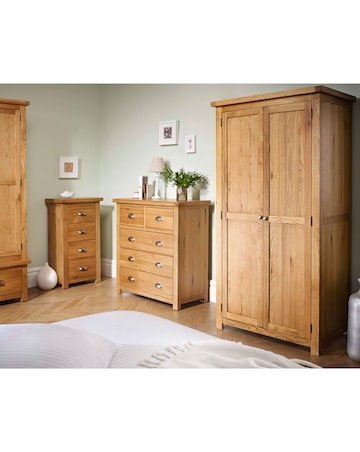 Woburn Small 3 Drawer Bedside Table