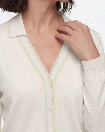 Collared Tipping Cardigan