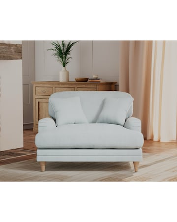 Lily Stripe Snuggle Chair