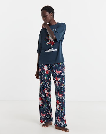 Pretty Secrets Western Santa Family Pyjamas - Womens