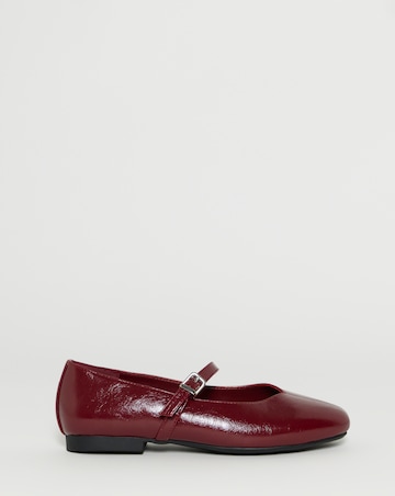 Morgan Classic Flat Mary Jane Shoes - Extra Wide Fit (EEE)