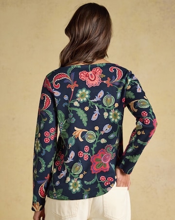 Joules Printed Harbour Top