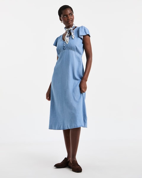 Levi's Lilith Midi Denim Dress