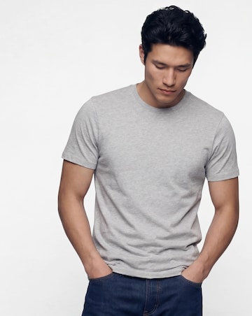 Grey Crew Neck T-shirt Long