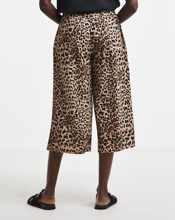 Leopard Jersey Culotte