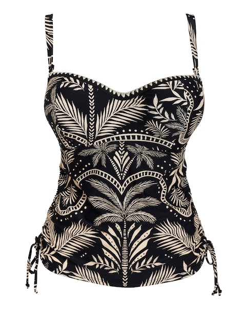 Figleaves Frida Underwired Bandeau Tankini Top