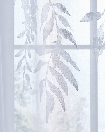 Catherine Lansfield Wisteria Floral Voile