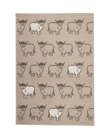 Meastro Highland Herd Rug