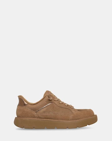 Skechers Chestnut Keepsakes Cozy Street Hiker Trainers - Standard Fit (D)