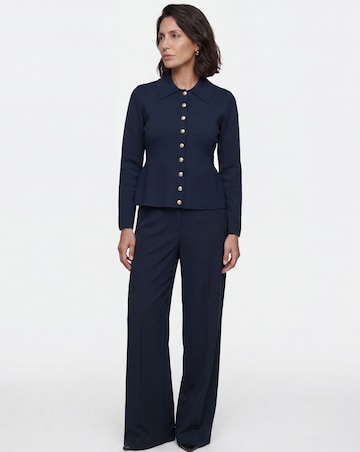 Peplum Knitted Jacket