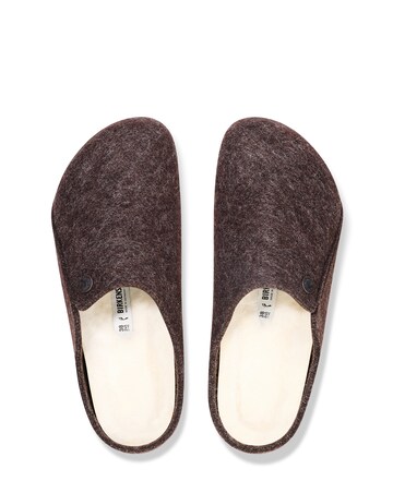Birkenstock Zermatt Shearling Wool Felt Mules - Standard Fit (D)