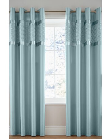 Catherine Lansfield Sequin Cluster Curtains