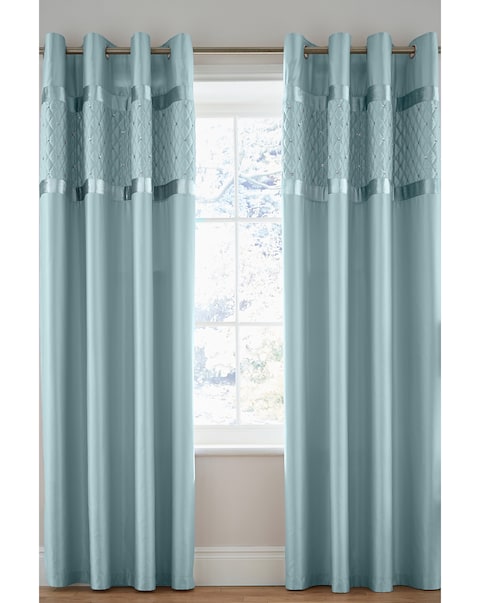 Catherine Lansfield Sequin Cluster Curtains