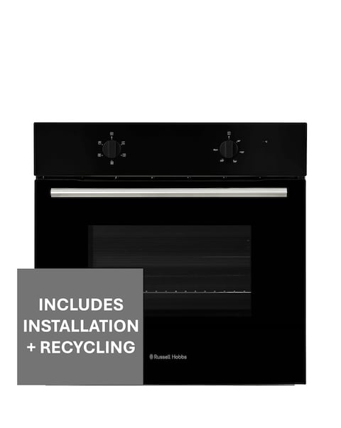 Russell Hobbs RHFEO70042B 70L Built-In Electric Fan Oven Black Install