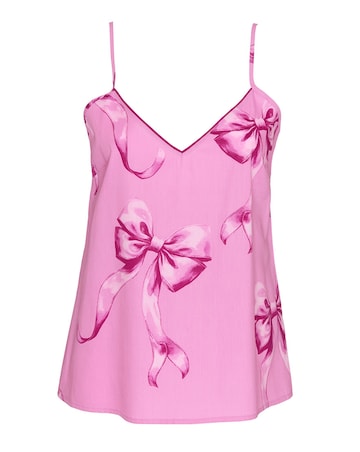 Cyberjammies Belle Bow Cami Top & Wide Leg Pyjama Set