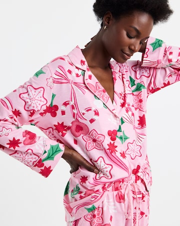 Pretty Secrets Christmas Print Family Pyjamas - Women