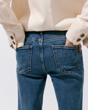 Mango Violeta High Rise Flared Jean