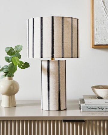 Celia Stripe Table Lamp