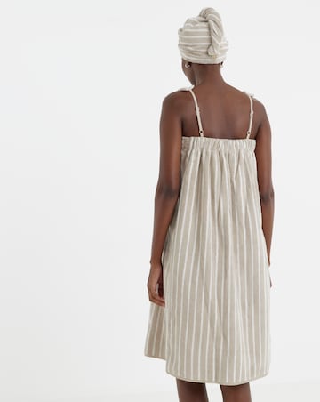 Pretty Secrets Towelling Shower Wrap And Turban