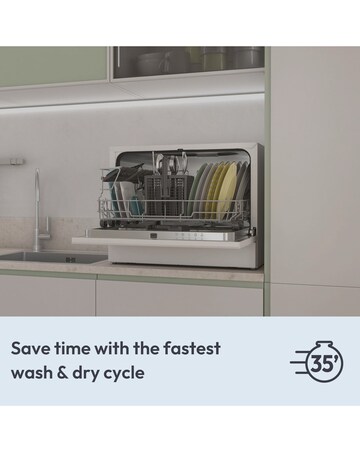 Candy Rapido Table Top Dishwasher- White