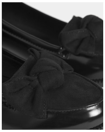 Kinzie Bow Detail Flat Shoes - Wide Fit (E)