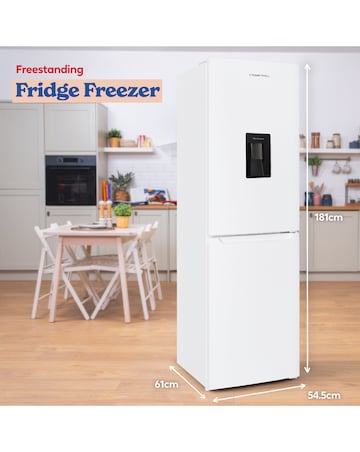 Russell Hobbs RH181TNF552E2WWD Fridge Freezer with water dispenser Install