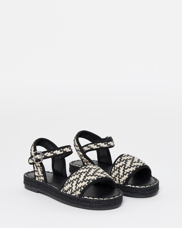 Maris Flatform Barely There Espadrille Sandals - Wide Fit (E)