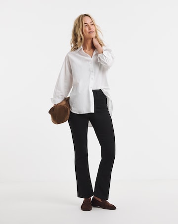 Black Stretch Bootcut Jeggings