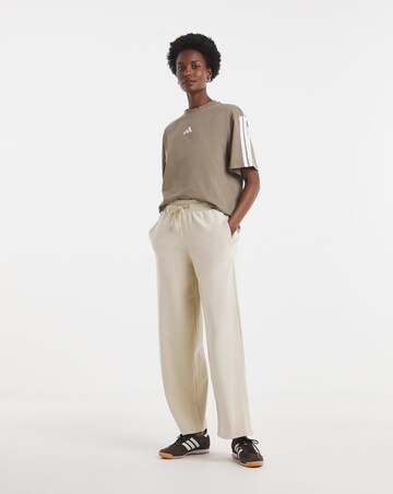 adidas 3 Stripe Single Jersey Boyfriend T-Shirt