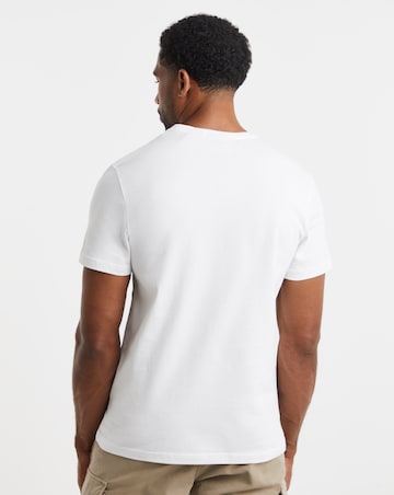 Lyle & Scott Short Sleeve Graphic Eagle T-Shirt - White