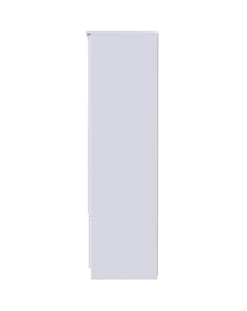 Haydn Ready Assembled 2 Door 2 Drawer Mirrored Wardrobe - Kids