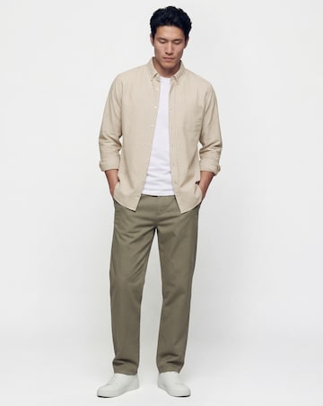 Oxford Stripe Long Sleeve Shirt