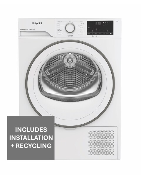 Hotpoint Heat Pump Tumble Dryer CHD103MWWUK 10KG White + Installation