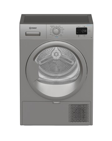 Indesit Heat Pump Tumble Dryer 9KG Silver