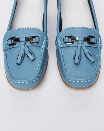 Samara Leather Loafers - Wide Fit (E)
