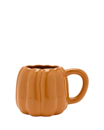 Country Living Pumpkin Mug - Orange