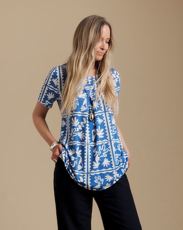 Julipa Printed Jersey Tunic