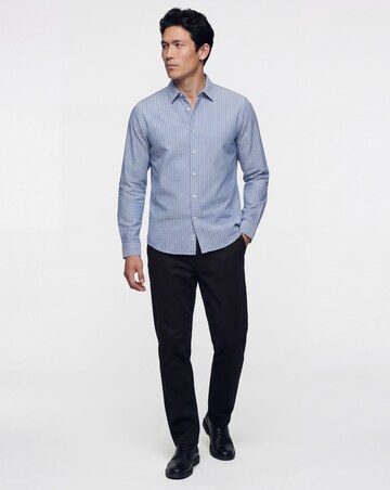 Long Sleeve Poplin Stripe Shirt Long