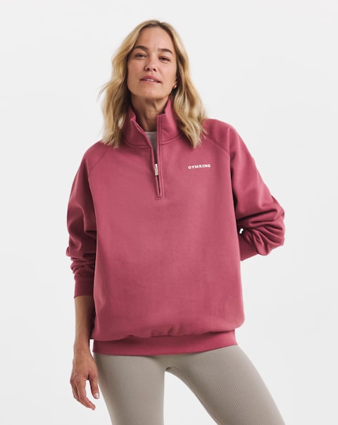 Gym King 365 Raglan Sleeve Funnel Neck