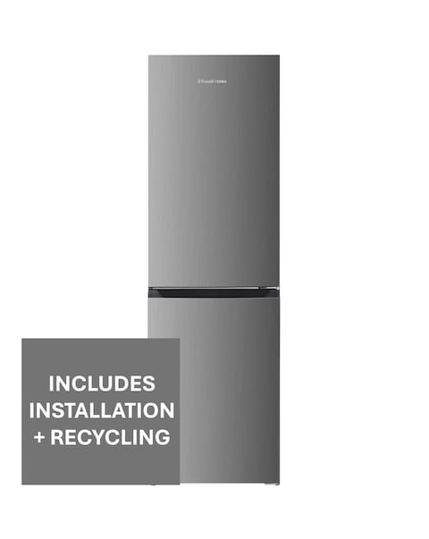 Russell Hobbs RH181TNF552E2SS 50/50 Fridge Freezer Install - Stainless Steel